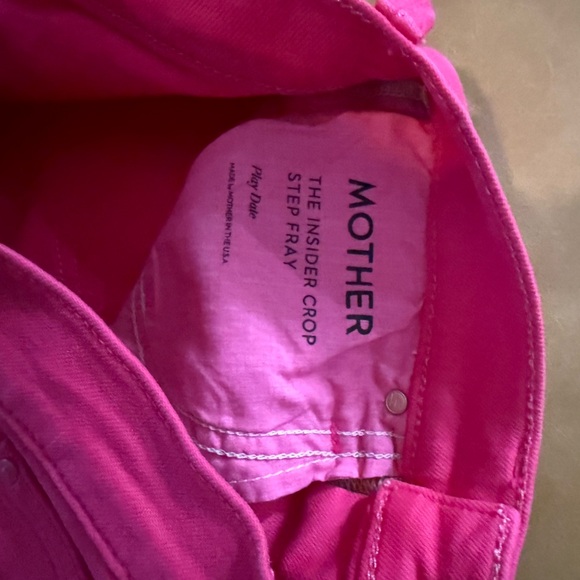 Mother brand neon pink jeans - Picture 5 of 5